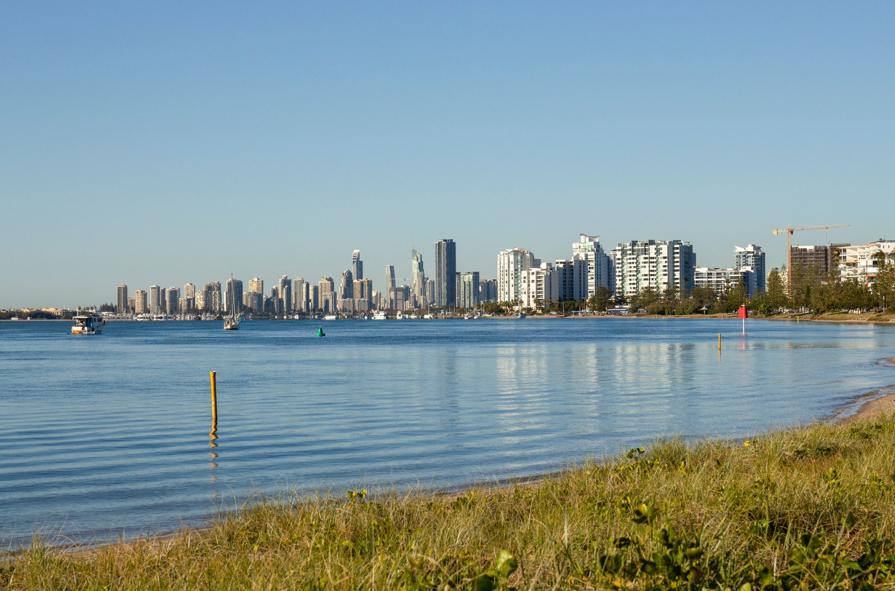 Gold Coast waterside landscape